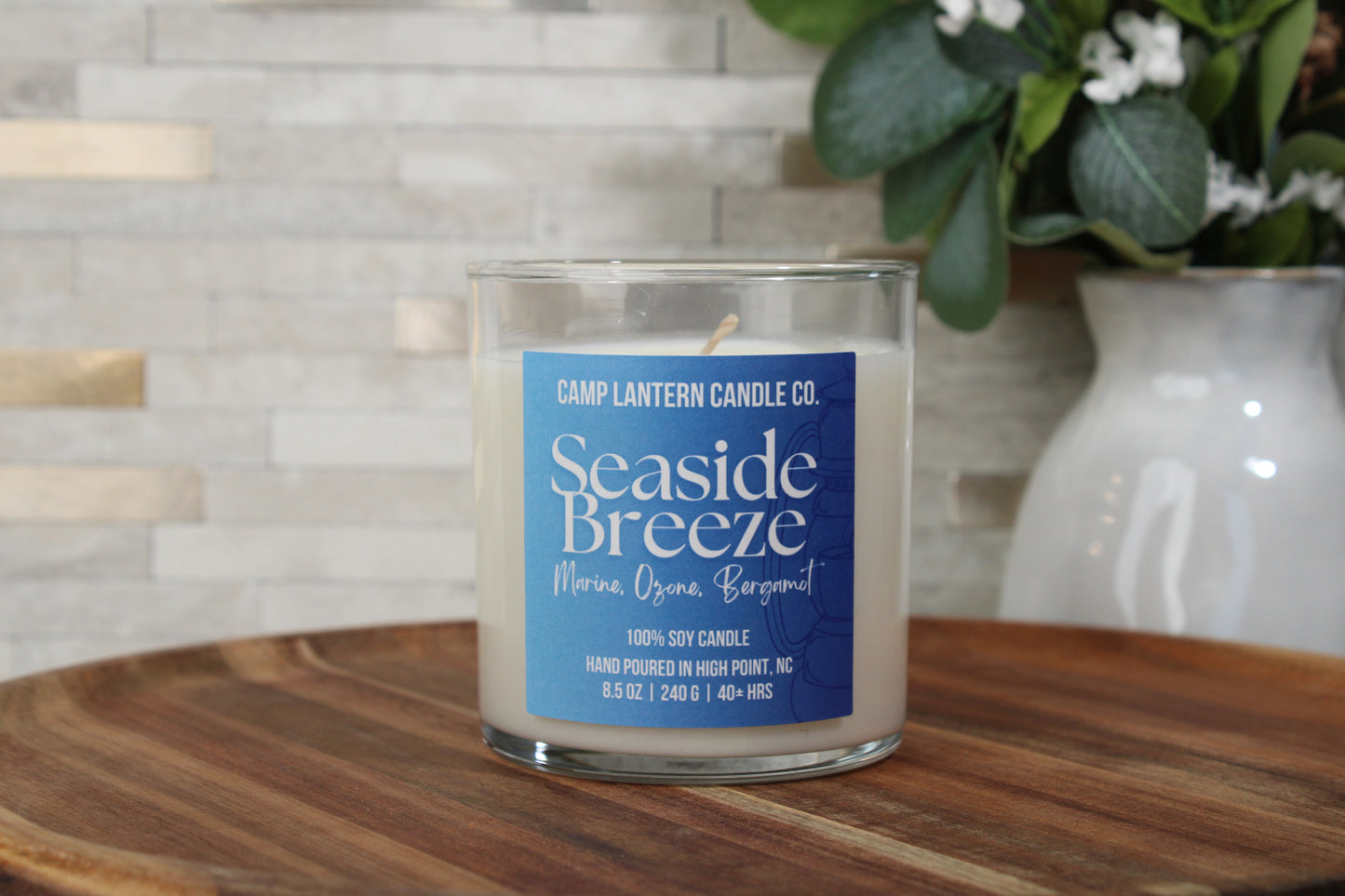 Seaside Breeze - Glass Tumbler