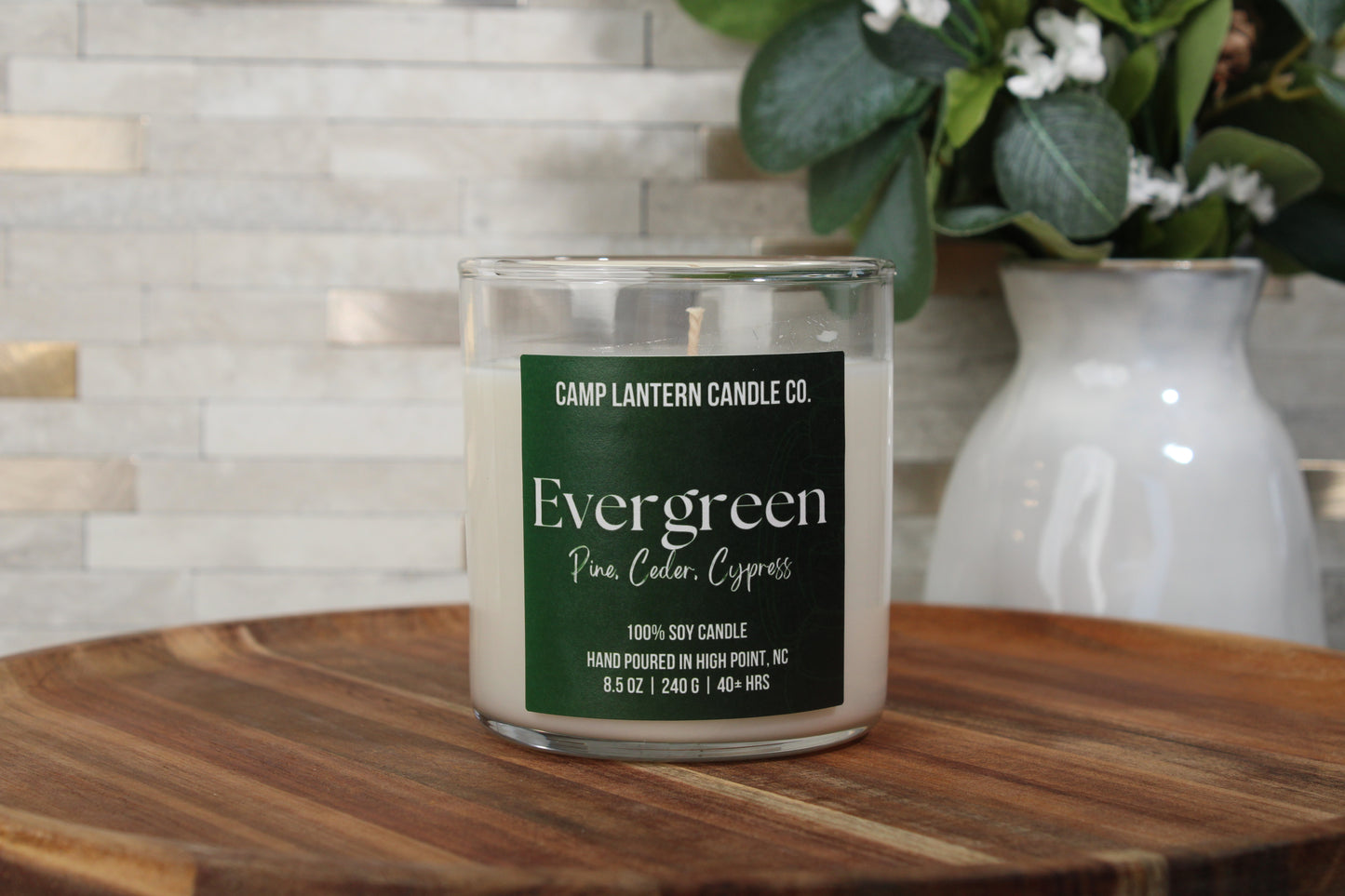 Evergreen - Glass Tumbler