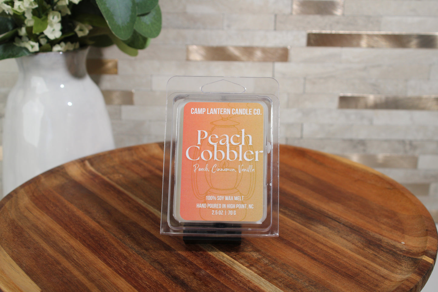 Peach Cobbler Wax Melt