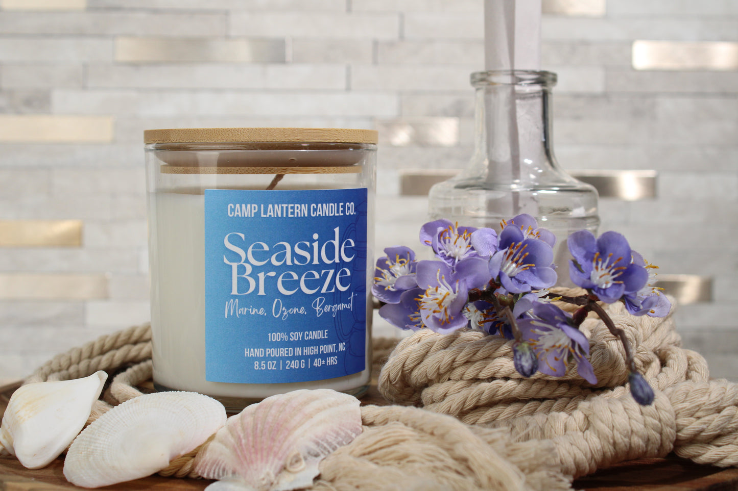 Seaside Breeze - Glass Tumbler