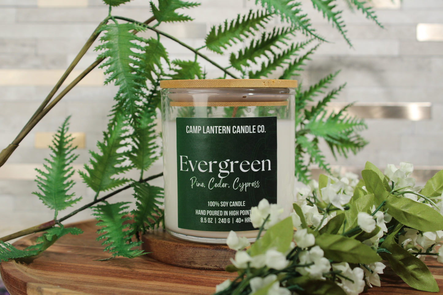 Evergreen - Glass Tumbler
