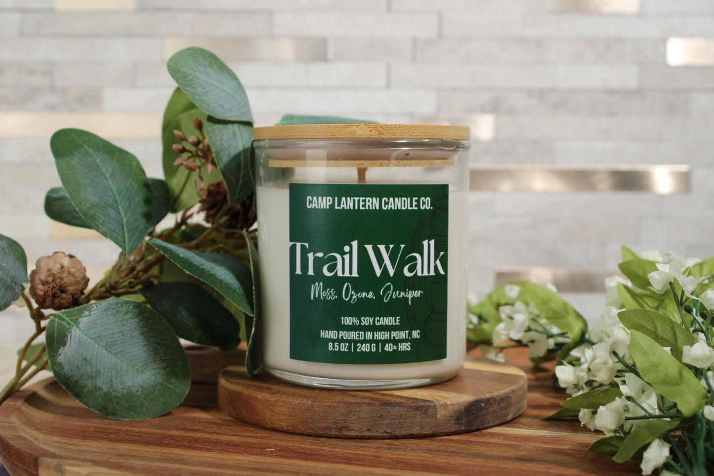Trail Walk - Glass Tumbler
