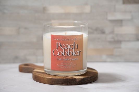 Peach Cobbler - Glass Tumbler